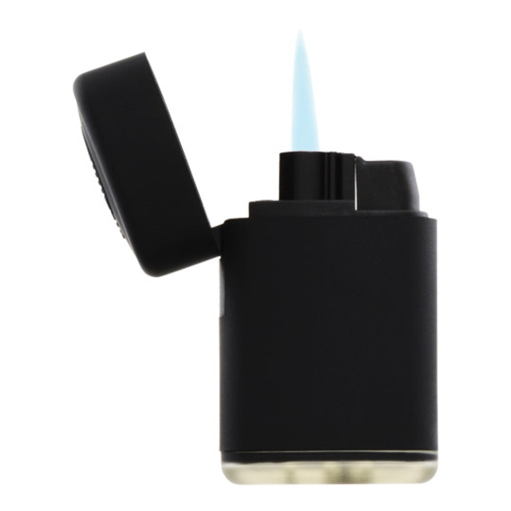 Upaljač elektronski ATOMIC JET FLAME RUBBER punjivi gumirani matt