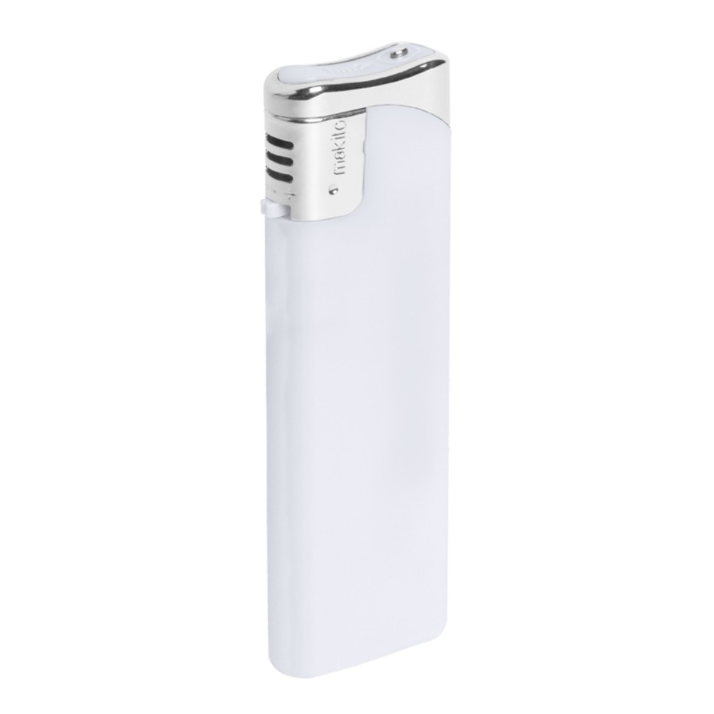 9943-001 Upaljač elektronski PLAIN punjivi bijeli