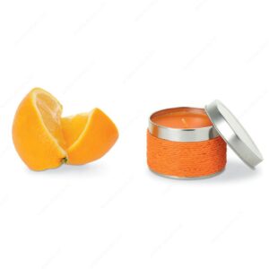 Svijeća mirisna naranča DELICIOUS narančasta