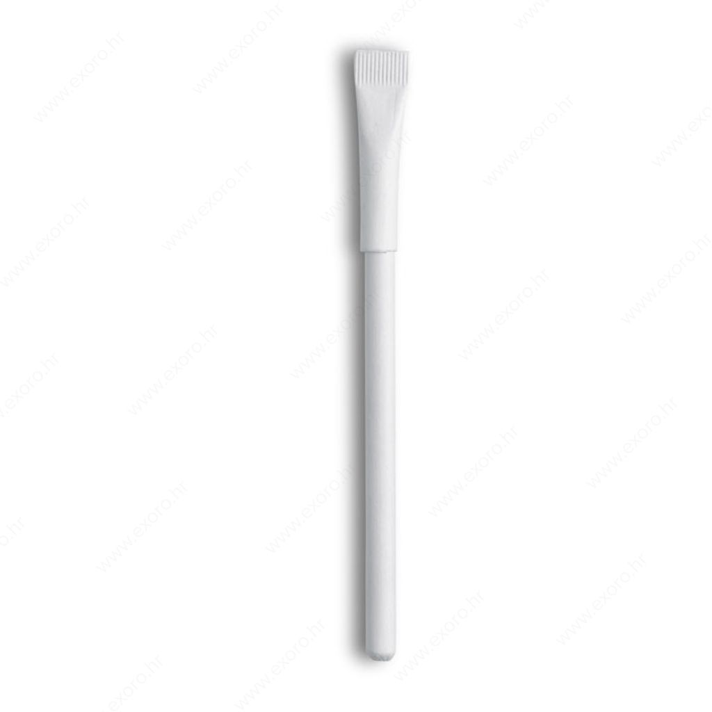 IT3892-06 Olovka kemijska ARTEL od recikliranog papira, bijela