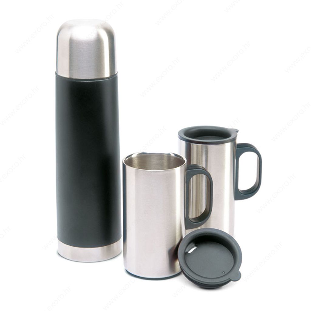 KC2694-03 Boca termo + 2 šalice od 220 ml, crna