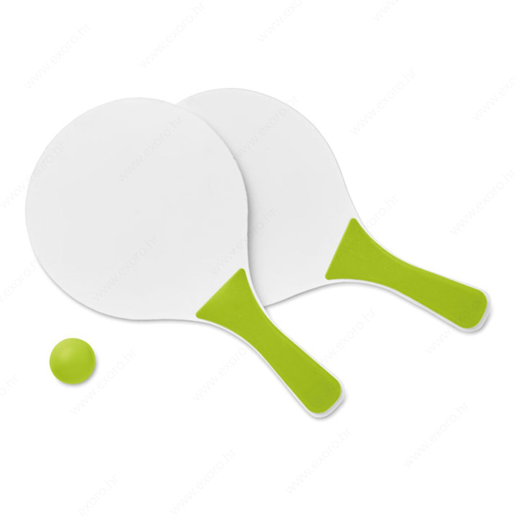 MO1911-48 Stolni tenis na plaži MINI MATCH set limeta