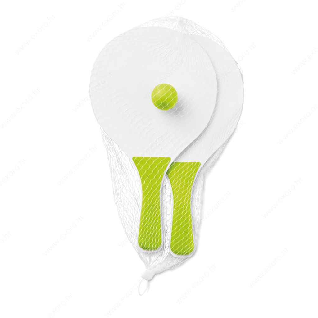 MO1911-48 Stolni tenis na plaži MINI MATCH set limeta