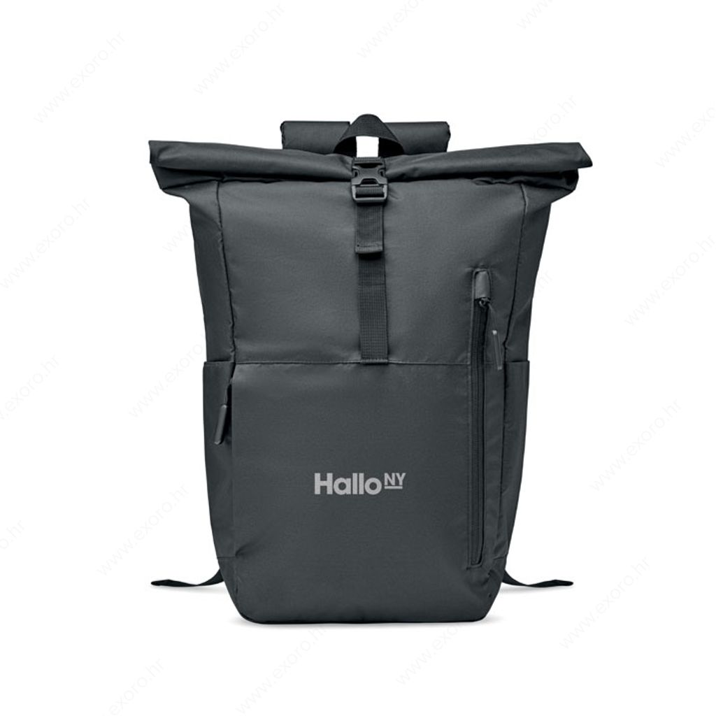 MO2051-03 Ruksak VALLEY ROLLPACK crni