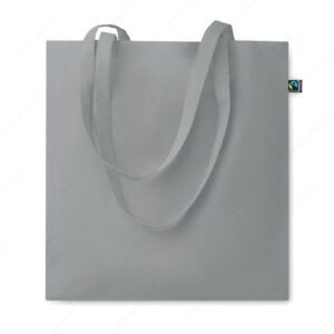 Torba shopping OSOLE COLOUR pamuk, 140g, siva
