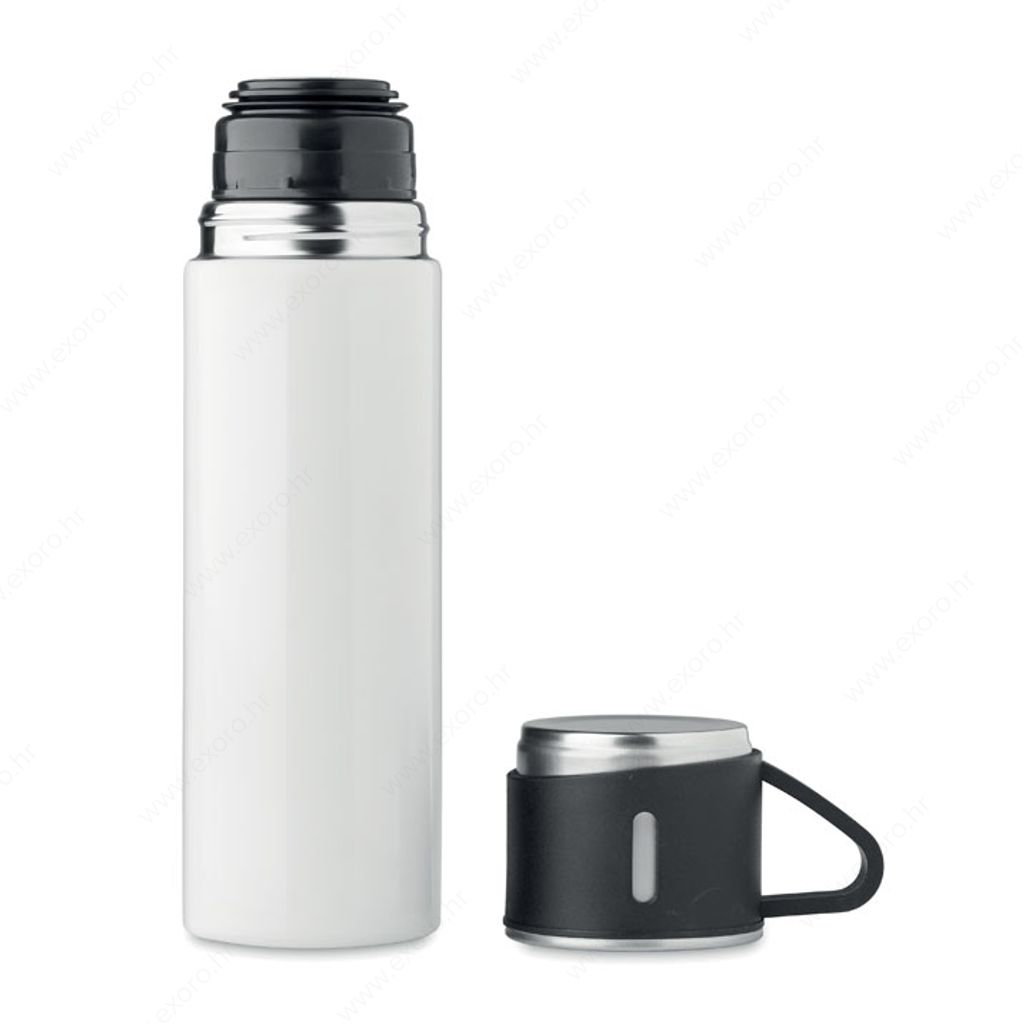 MO2117-06 Boca TONIA + šalice, termo, metalna, 420ml, bijela