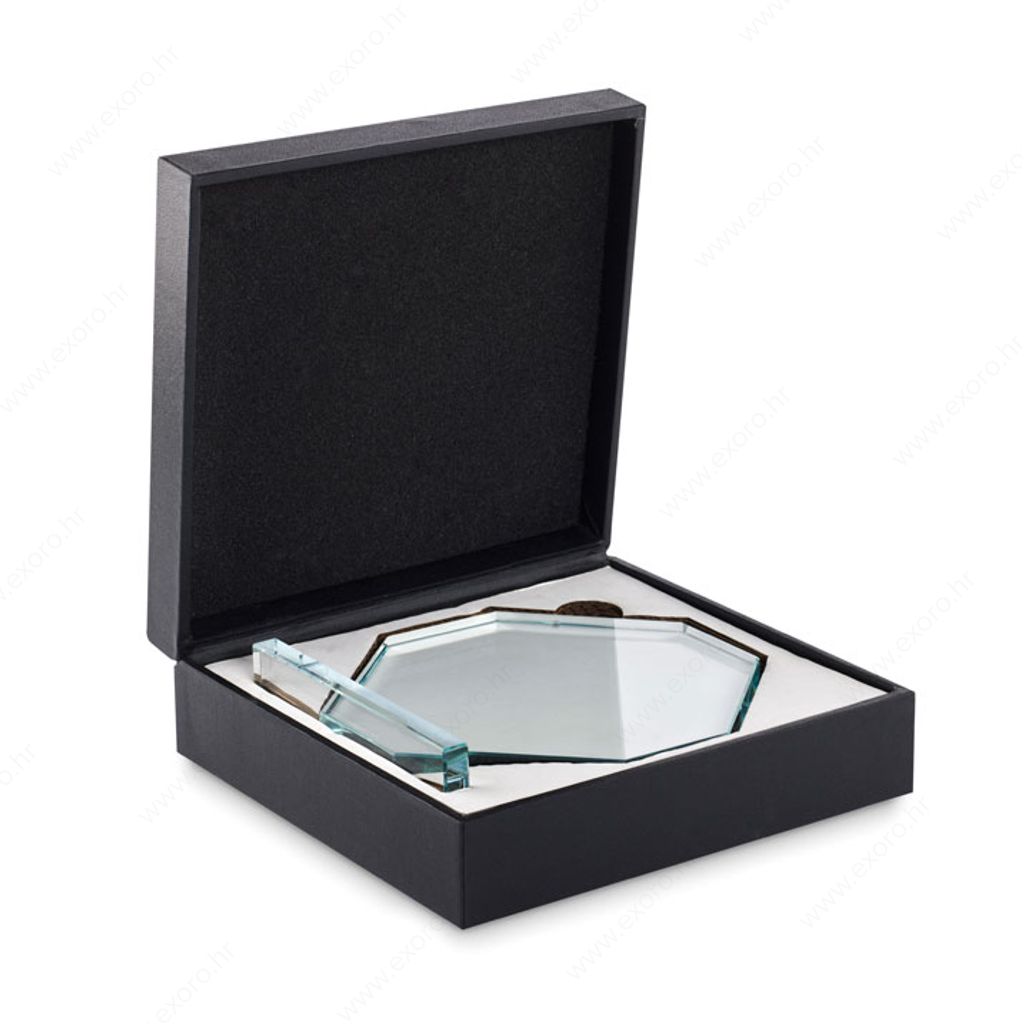 MO2135-22 Trofej RUMBO 14,6x15,5x4,3cm, kristal