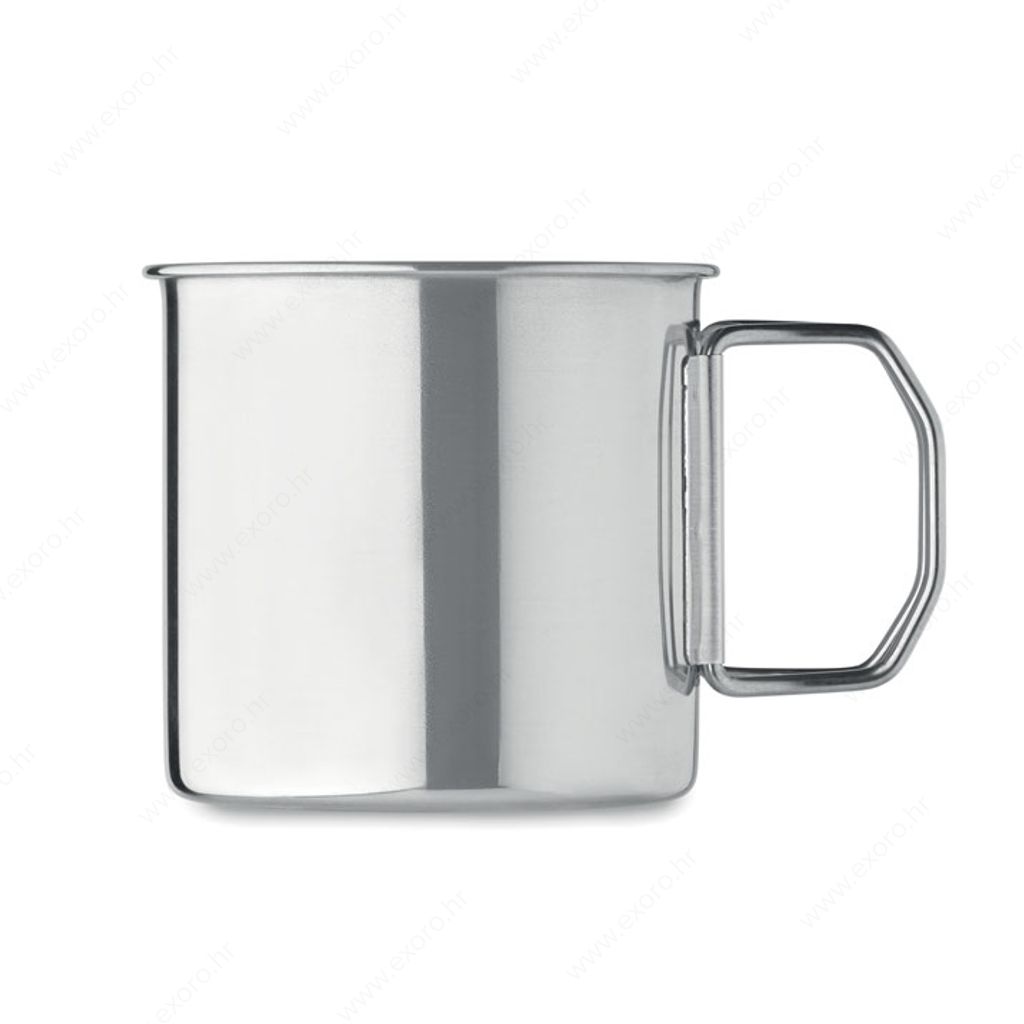 MO2149-14 Šalica NUNAVUT metalna, 330ml, srebrna