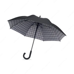 Kišobran CANOVA+ 23'' automatsko otvaranje, vjetrootporan, crni