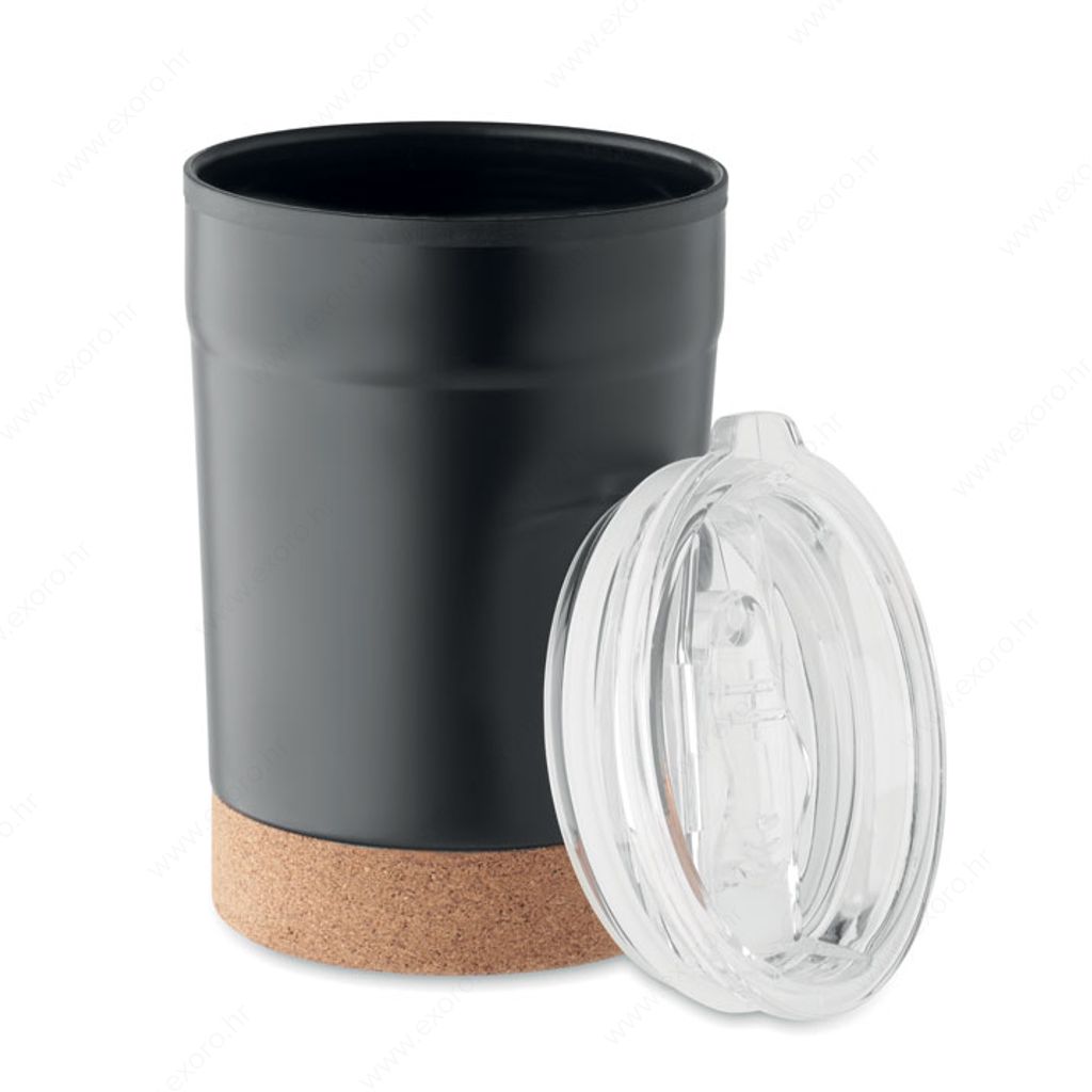 MO2187-03 Čaša NOMU termo, metalna, 300ml, crna