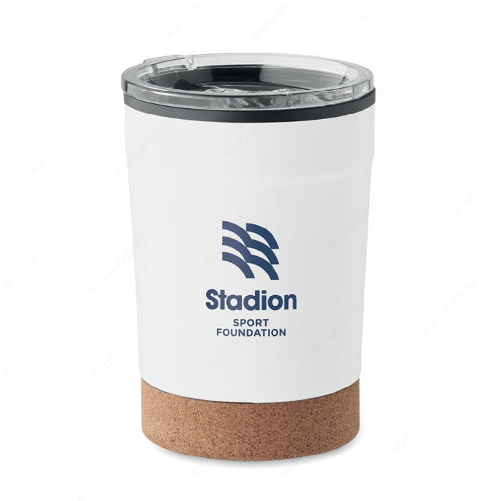 MO2187-06 Čaša NOMU termo, metalna, 300ml, bijela