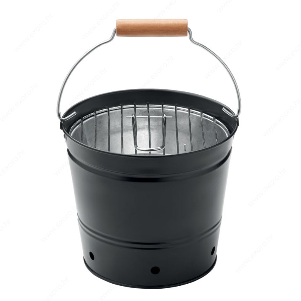 MO2192-03 Roštilj kanta prijenosna BBQTRAY crna