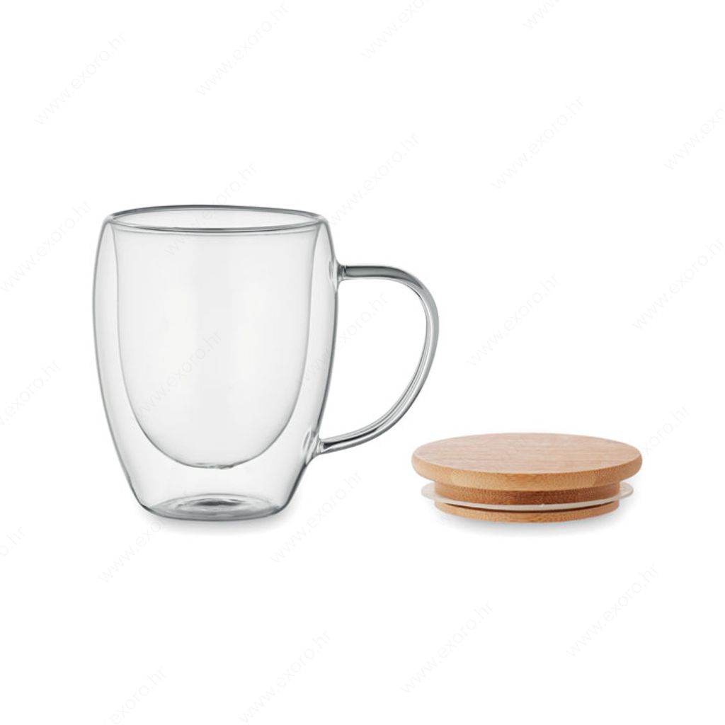 MO2198-22 Šalica TIRAL staklena, 250ml, prozirna