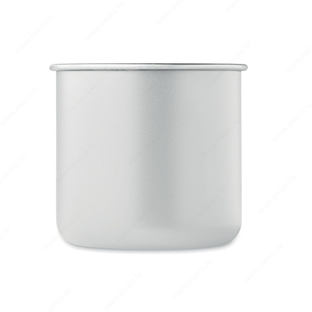 MO2226-06 Šalica CARIBU metalna, 300ml, bijela