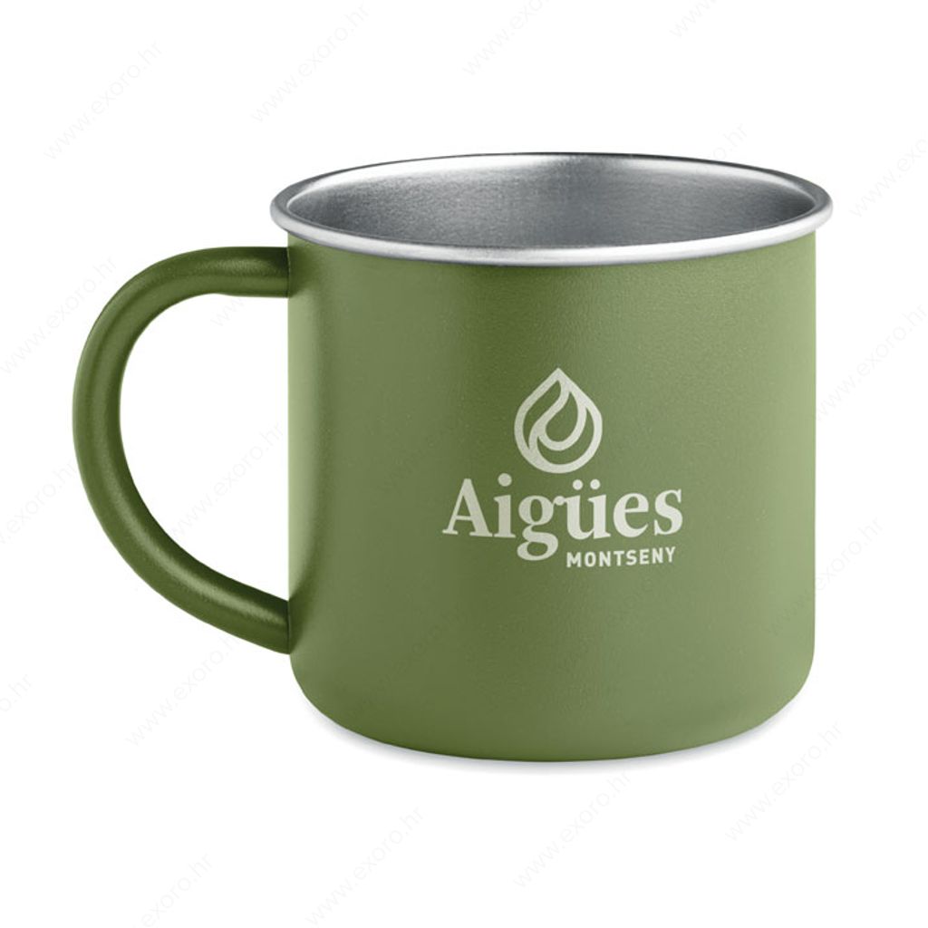 MO2226-60 Šalica CARIBU metalna, 300ml, zelena