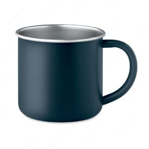 Šalica CARIBU metalna, 300ml, plava (french navy)