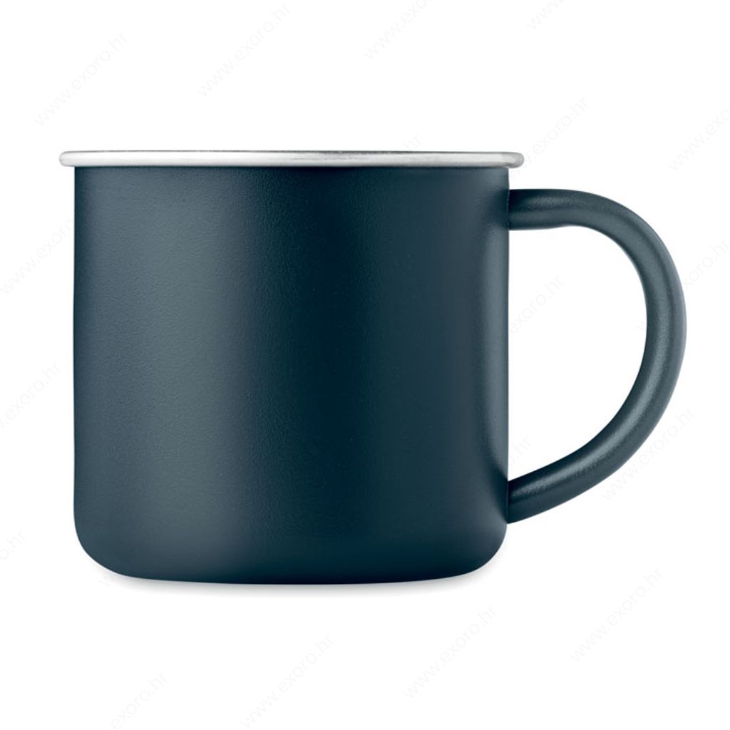 MO2226-85 Šalica CARIBU metalna, 300ml, tamno plava