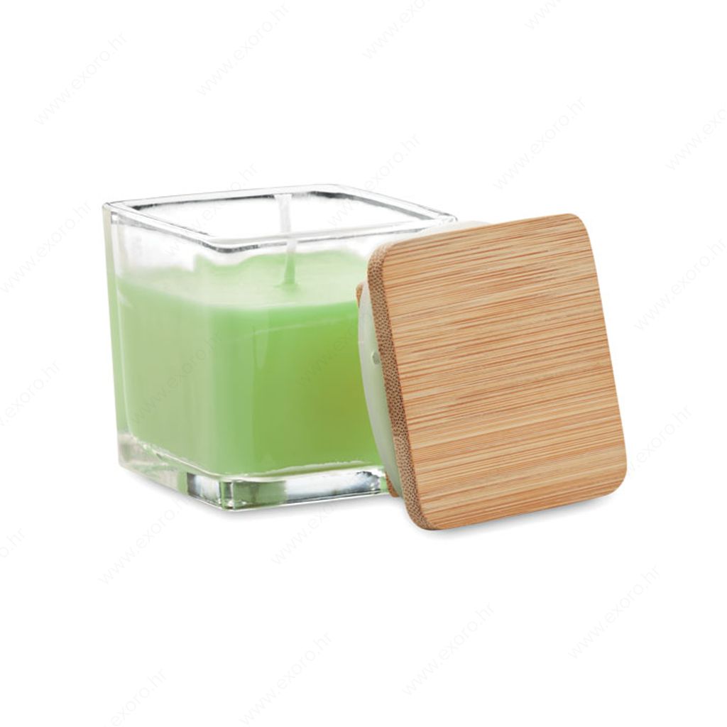 MO2235-48 Svijeća mirisna jabuka PILA limeta