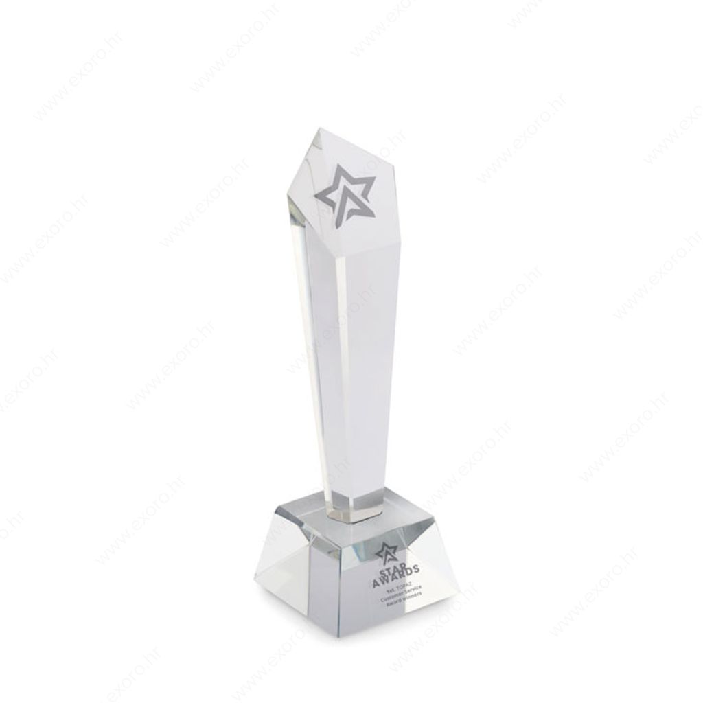 MO2236-22 Trofej DIAWARD 7x22cm, stakleni