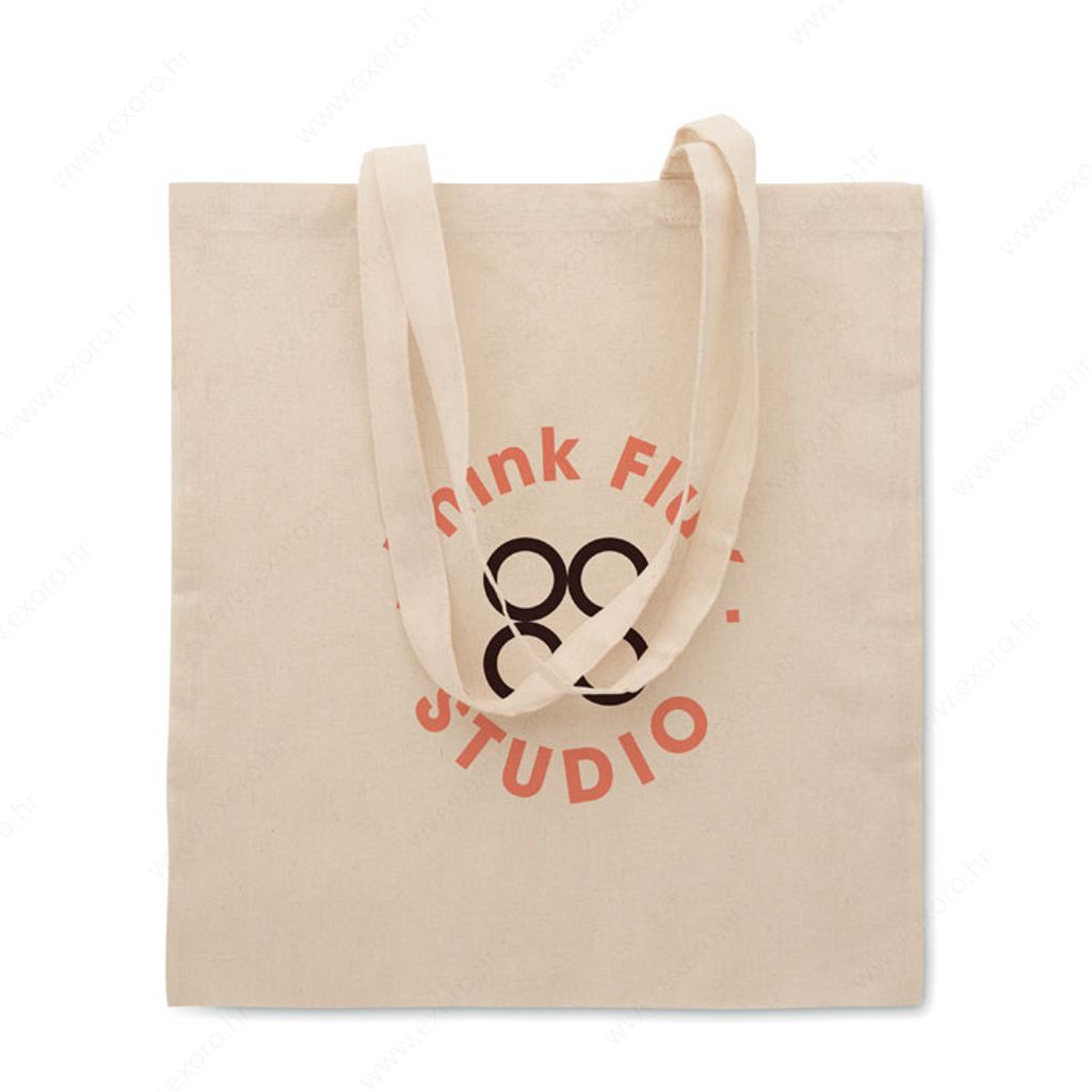 MO2245-13 Torba shopping SHOPPI pamuk/poliester, 38x9x42cm, 130g. natur