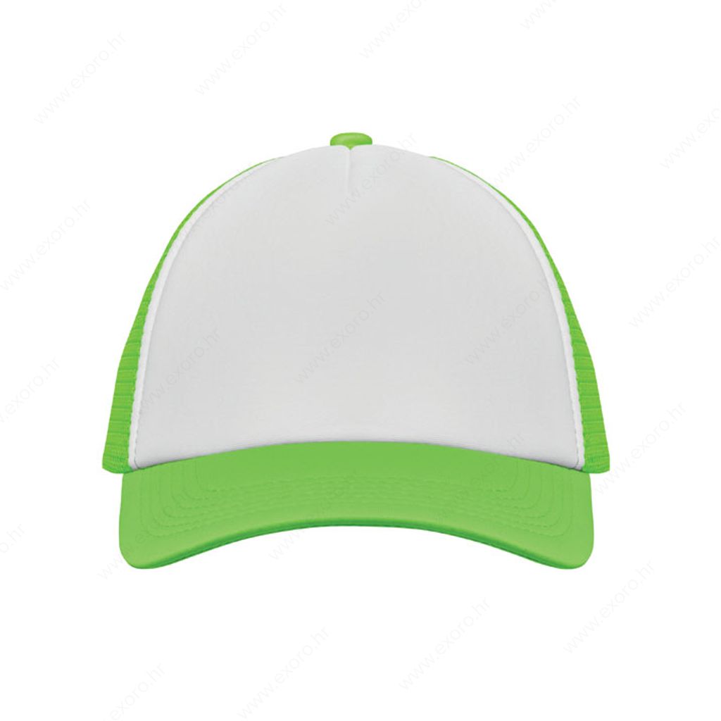 MO2269-68 Kapa šilt BUBBLE bijelo/limeta