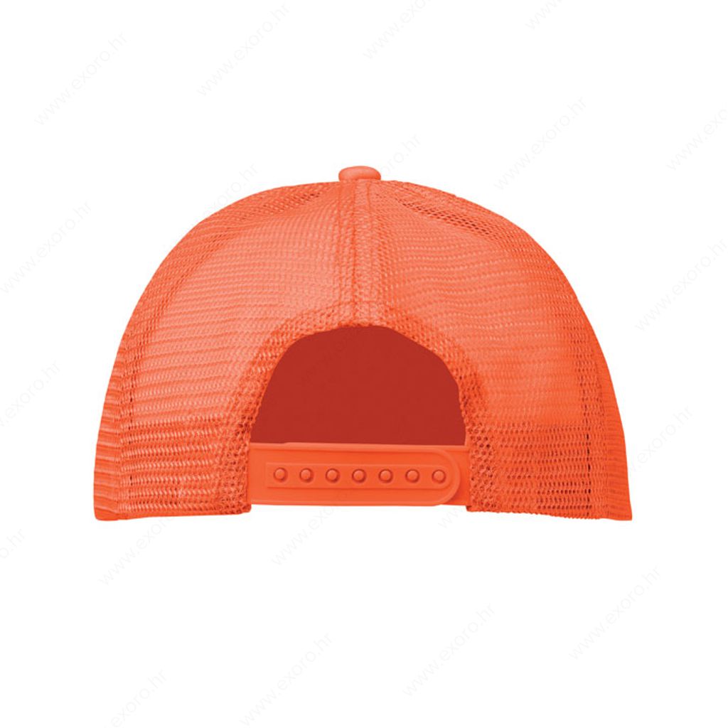 MO2269-71 Kapa šilt BUBBLE bijelo/narančasta