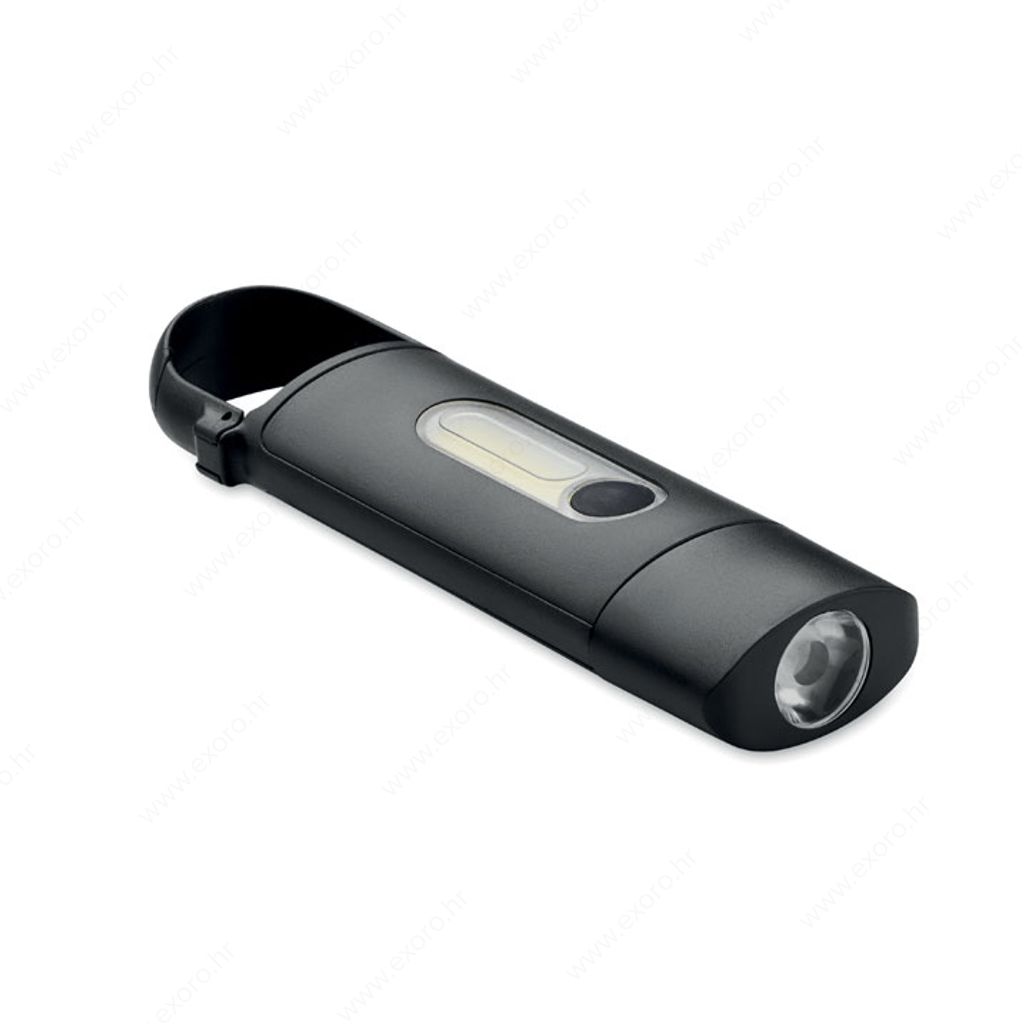 MO2280-03 Svjetiljka s karabinerom BLUZ crna