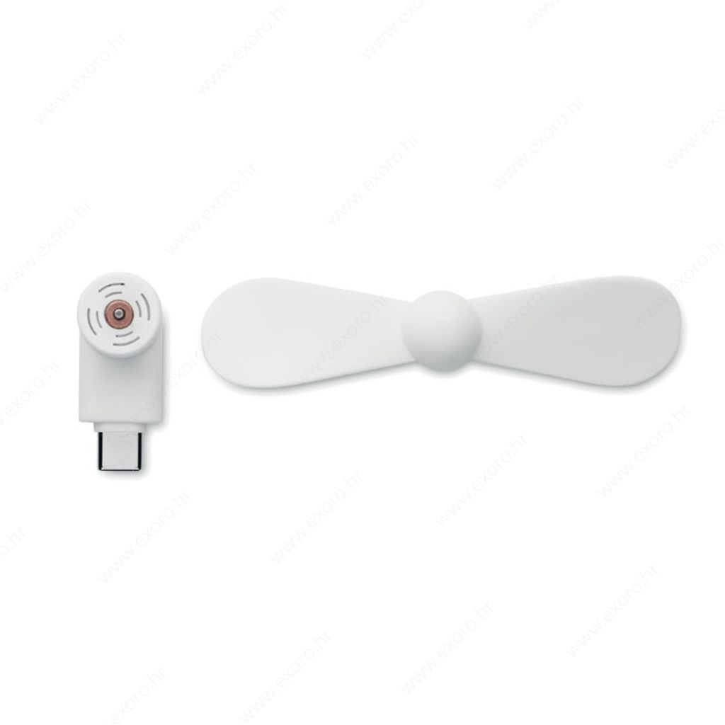 MO2282-06 Ventilator PHAN prijenosni USB-C za pametni telefon, bijeli