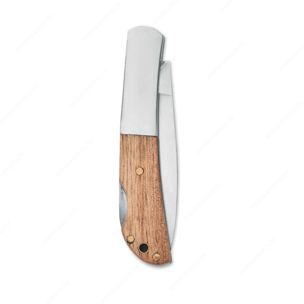 MO2297-40 Nož džepni SKARP sklopivi drvo