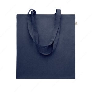 Torba shopping VIVEKA COLOUR pamuk, RPET, 140g, plava