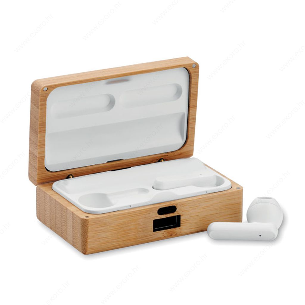 MO2303-40 Slušalice bežične OREBAM 1200mAh, bambus