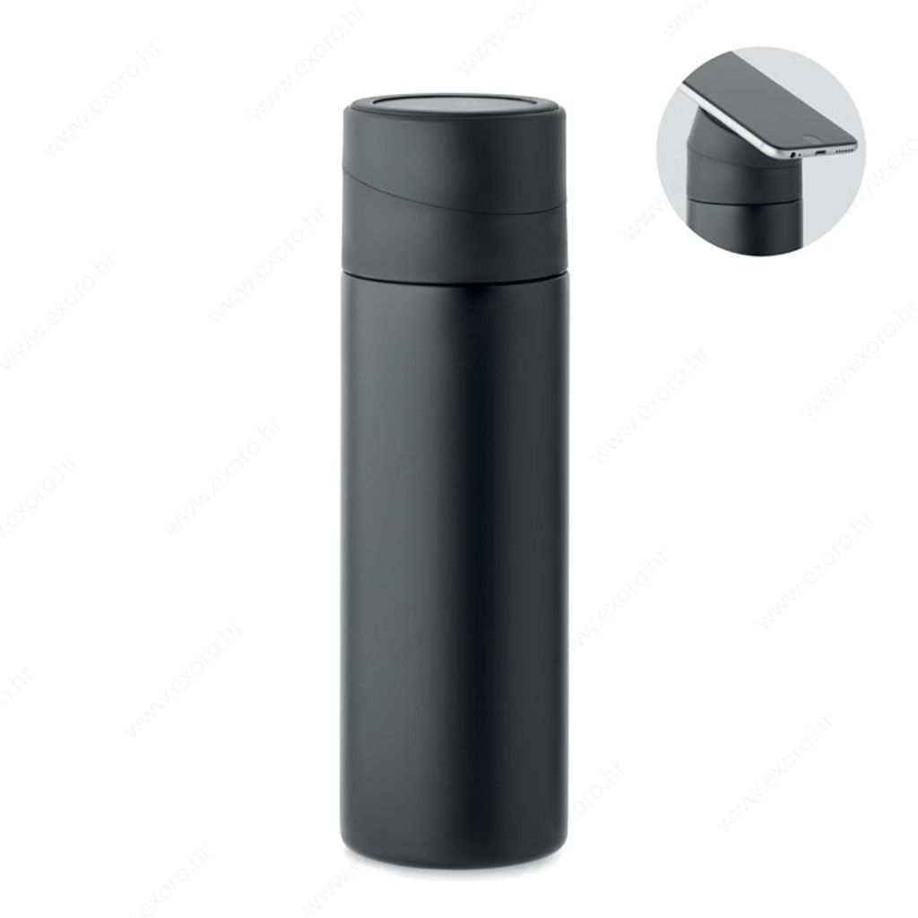 MO2308-03 Boca PHOTTLE termo, metalna, 420ml, crna