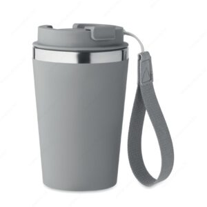 Čaša termo TOPAZ metalna, 350ml, siva (stone grey)