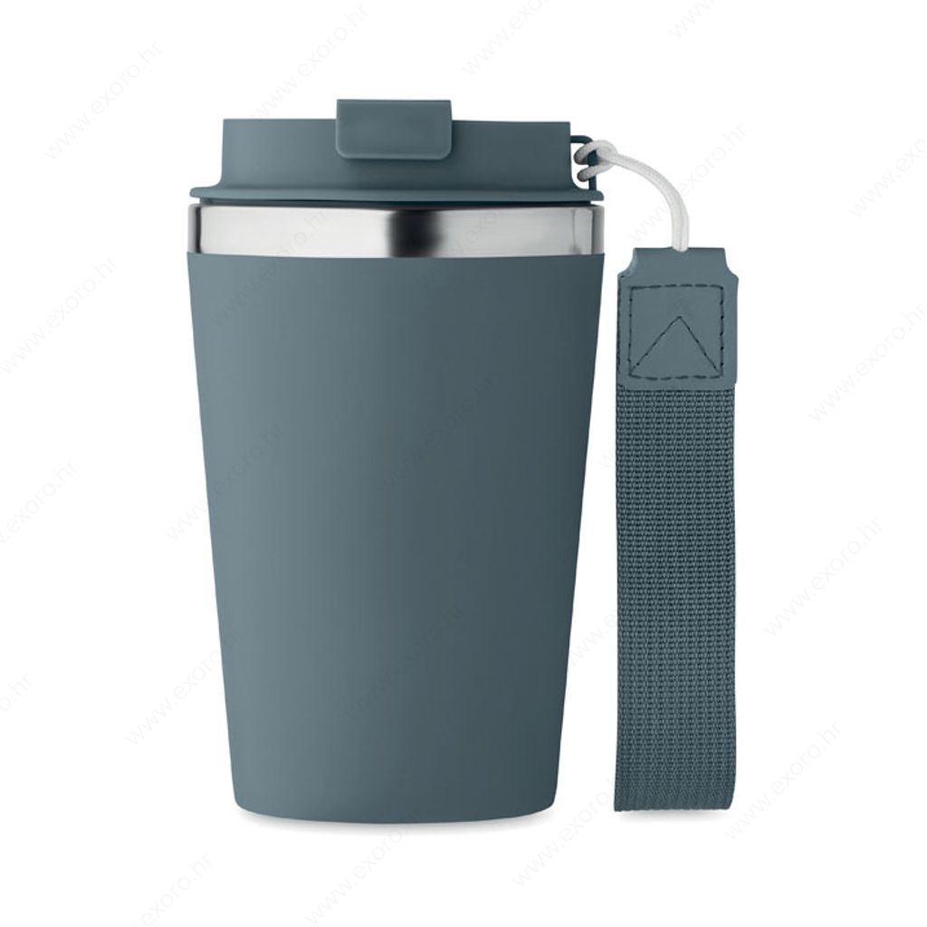 MO2317-20 Čaša TOPAZ termo, metalna, 350ml, petrol