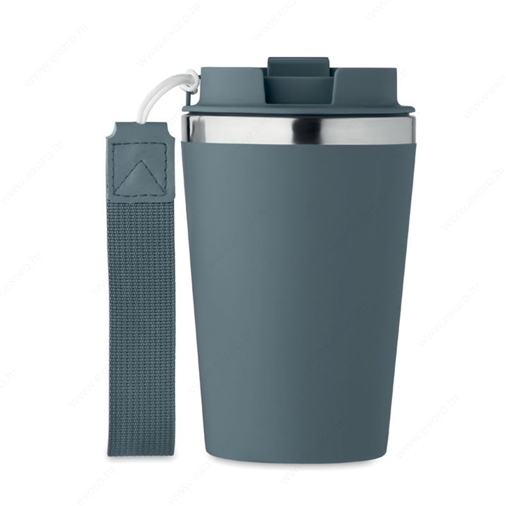 MO2317-20 Čaša TOPAZ termo, metalna, 350ml, petrol