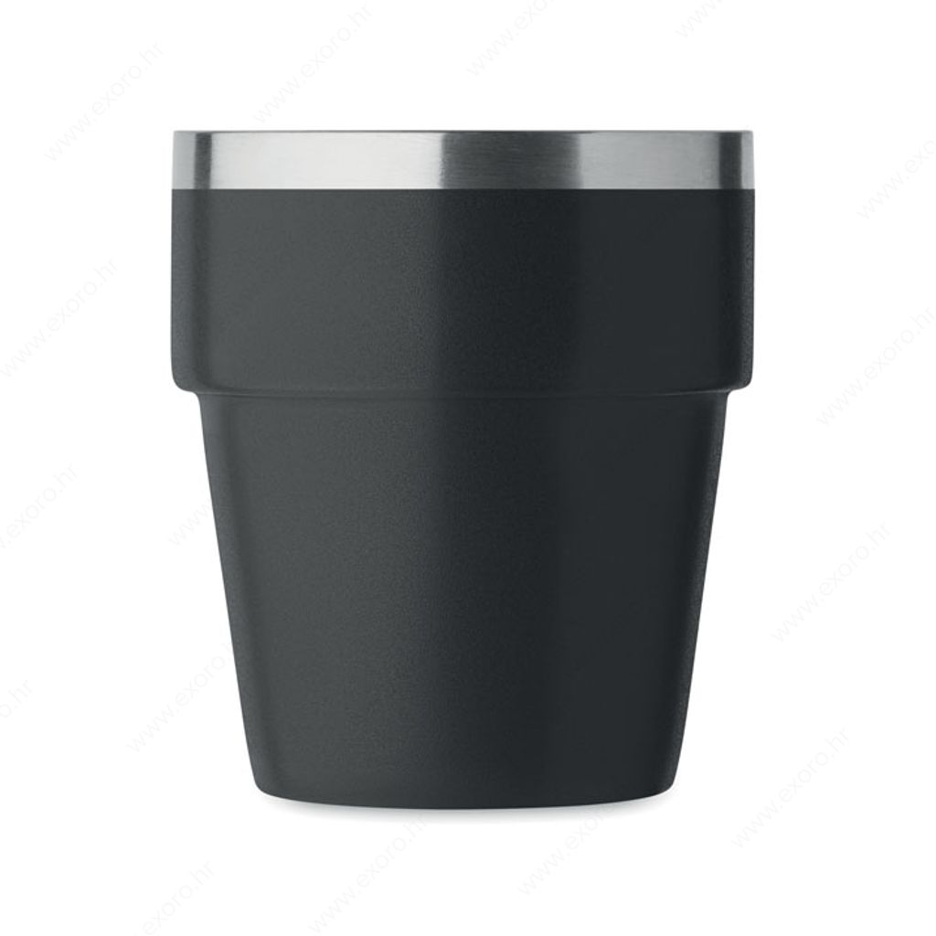 MO2323-03 Čaša ACERITO termo, metalna, 250ml, crna