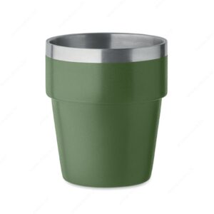 Čaša termo ACERITO metalna, 250ml, zelena (dark green)