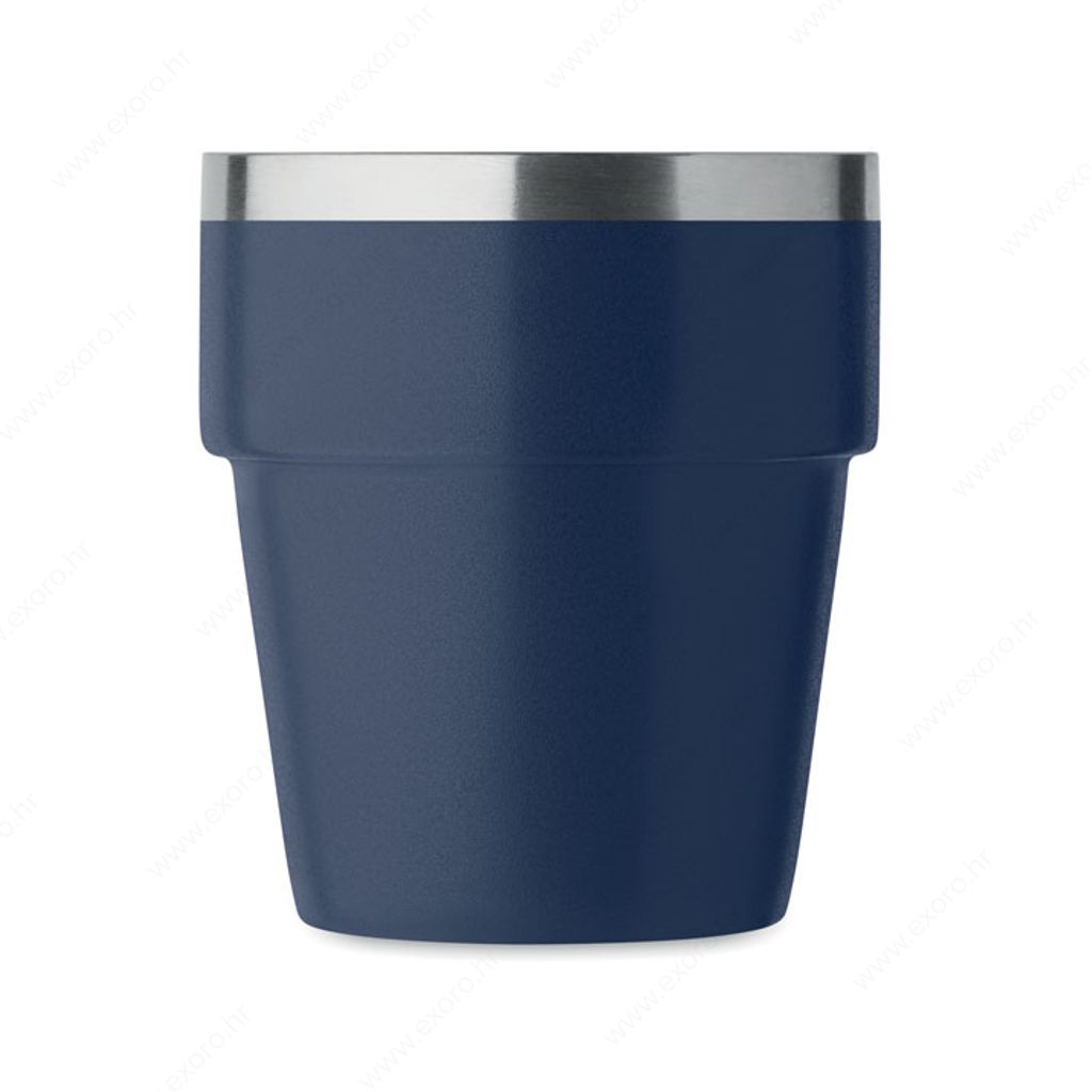 MO2323-85 Čaša ACERITO termo, metalna, 250ml, tamno plava