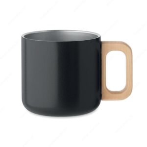 Čaša termo ACERO metalna, 350ml, crna