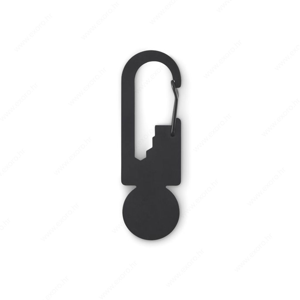 MO2337-03 Privjesak token MULTIKEY crni