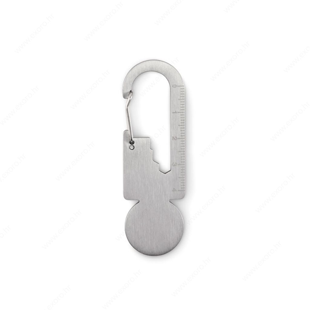 MO2337-14 Privjesak token MULTIKEY srebrni