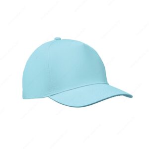 Kapa šilt 5 panela SUNNY 180g, čičak, plava (baby blue)