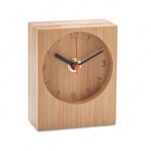 Sat CLAMBU analogni stolni, bambus