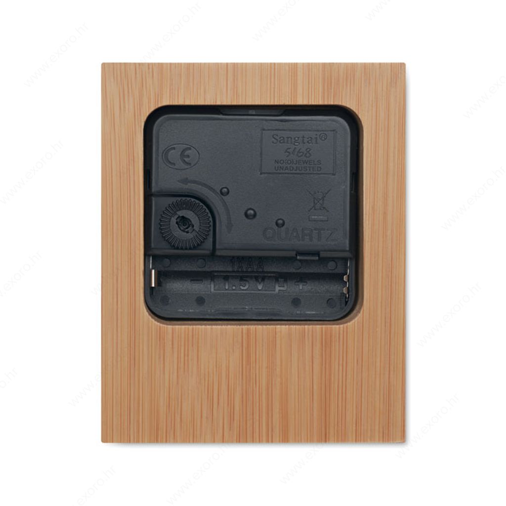 MO2353-40 Sat CLAMBU analogni stolni, bambus