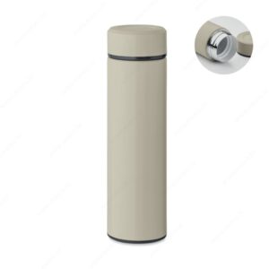 Boca termo NUNAVUT metalna, 420ml, siva (rope)