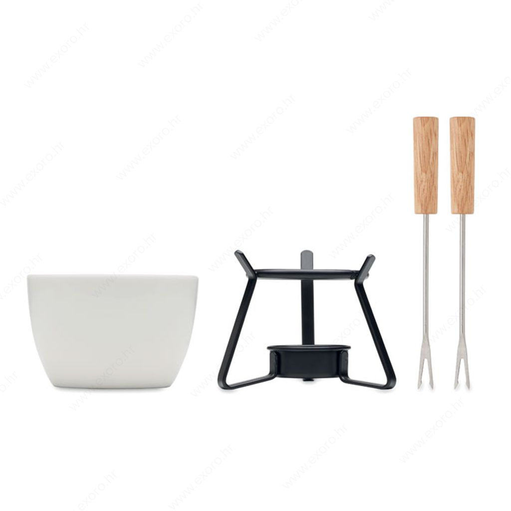 MO2385-06 Set za fondue KASE bijeli