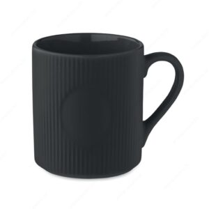 Šalica RIBMUG keramička, 340ml, crna