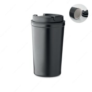 Čaša termo NUNAVUM metalna, 450ml, crna