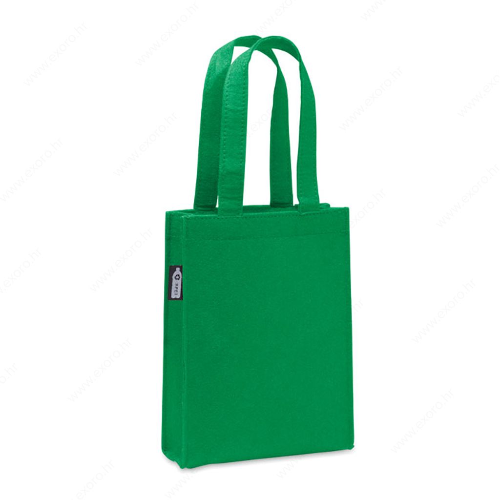 MO2408-09 Torba shopping FELTOTE filc, 17x6x22cm, zelena