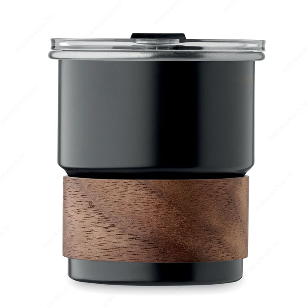 MO2423-03 Šalica MATE metalna, 260ml, crna